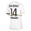 Original Fußballtrikot Paris Saint-Germain Juan Bernat 14 Auswärtstrikot 2021-22 Für Herren